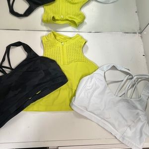 Lululemon size 10 sports bras